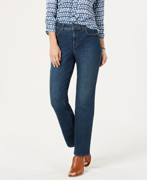 Style & Co Curvy Fit Straight Leg Jeans